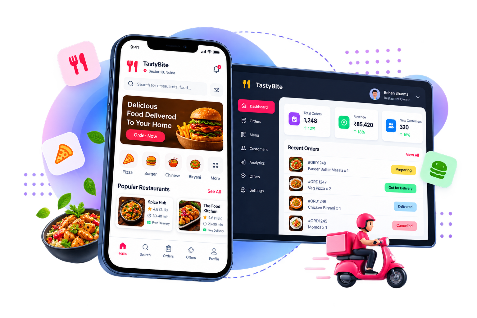 Restaurant & Food Delivery App