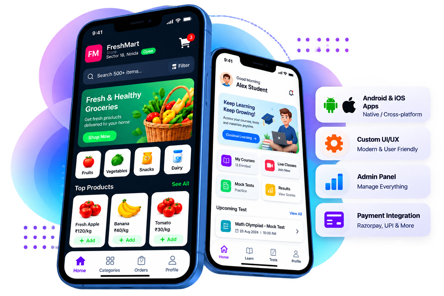 SiteMint Custom Mobile App Development Showcase